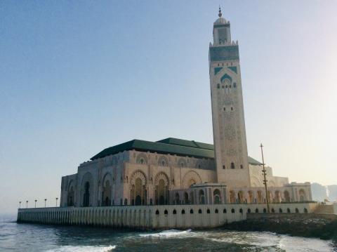 Hassan-II.-Moschee in Casablanca 
