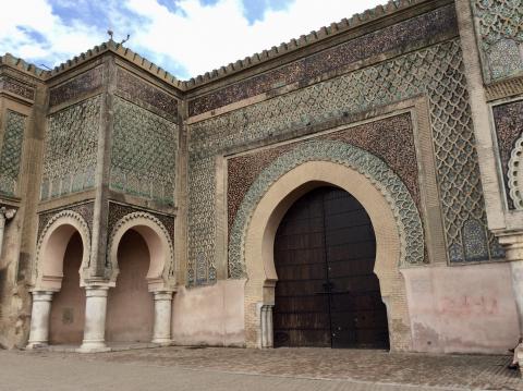 Bab Mansour In Meknes