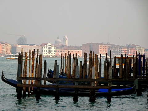 Venedig Blick gen San Marco