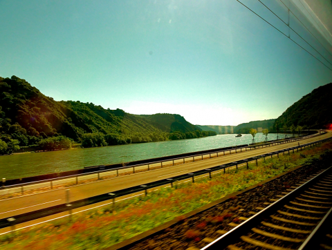 Rheintal Zugstrecke