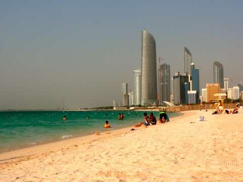 Abu Dhabi Stadtstrand