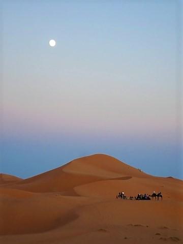 Sahara Dünen bei Erg Chebbi
