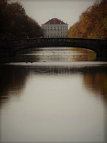 Kanal zum Nymphenburger Schloss