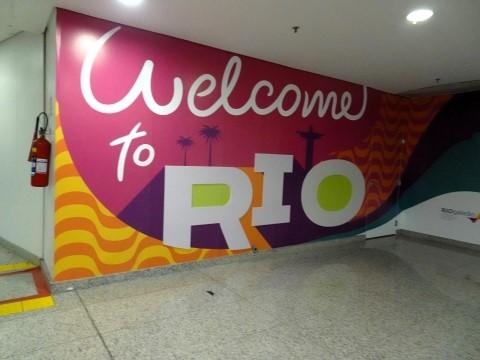 Am Flughafen Rio de Janeiro