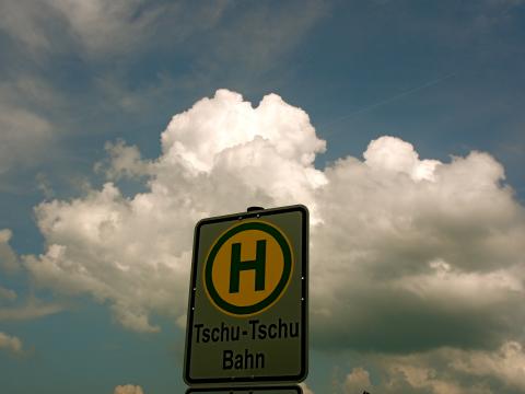 Tschu-Tschu-Bahn Landesgartenschau Bayreuth