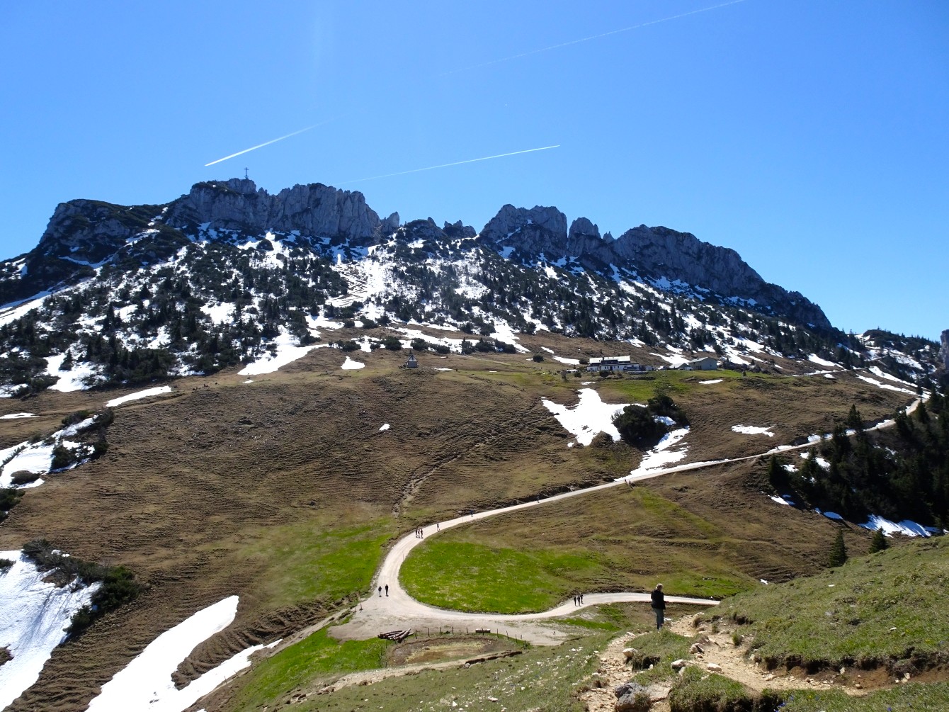 Blick auf die Kampenwand