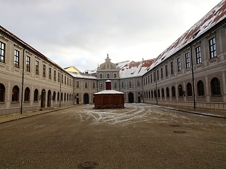Ein Innenhof der Residenz München