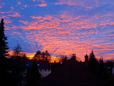 Himmel über Moosach