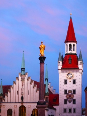 Marienplatz-Skyline