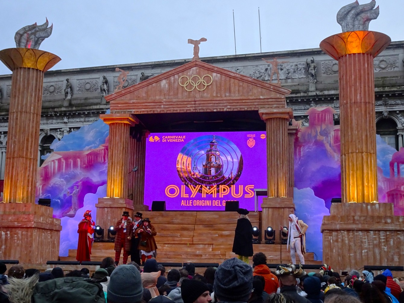 Carnevale de Olympia & das zweitausendachthundertsechsunddreißigste Gedicht